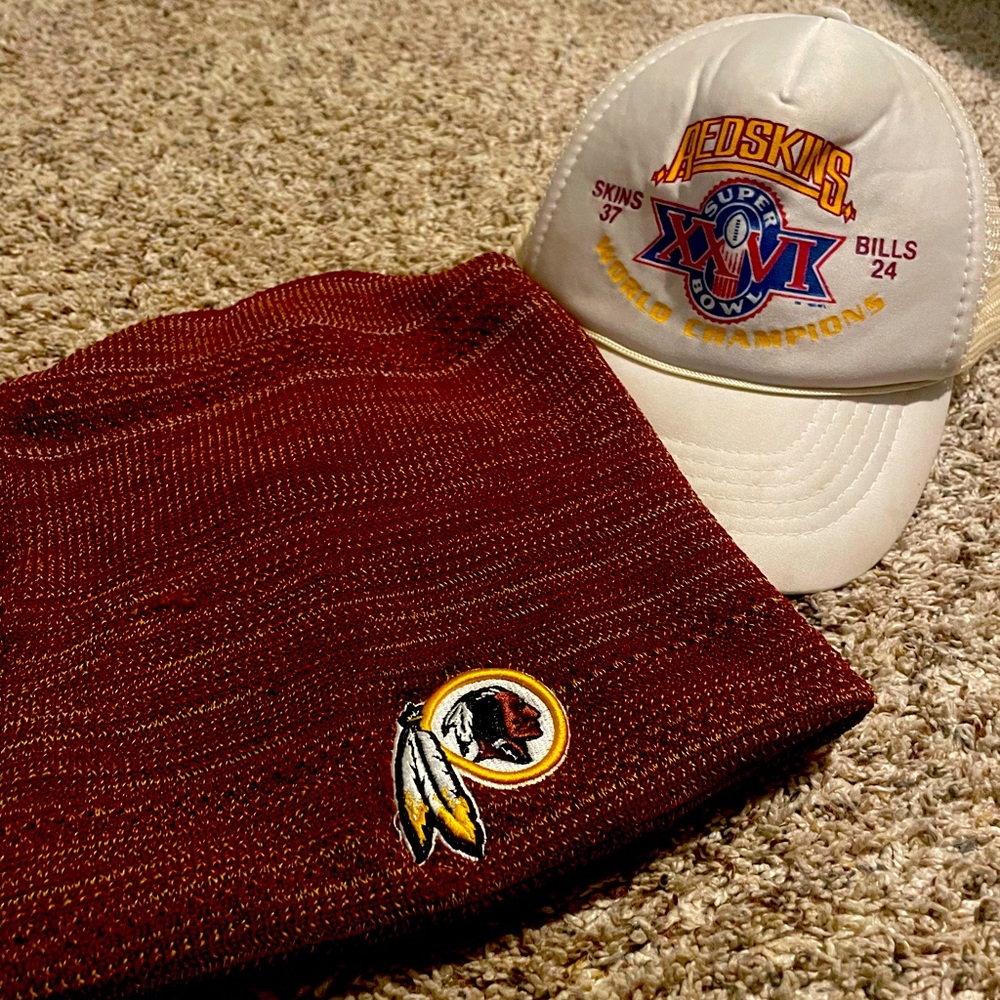 Vintage Redskins Headewaear